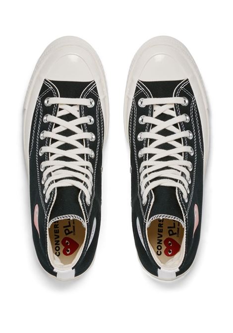 sneakers chuck 70 small heart hi unisex nere COMME DES GARÇONS PLAY X CONVERSE | AZ-K129-0011